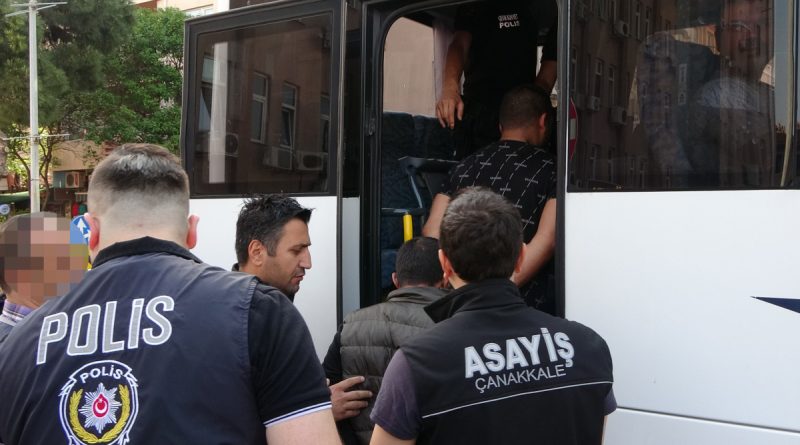 Çanakkale'de hırsızlara yönelik dev operasyon