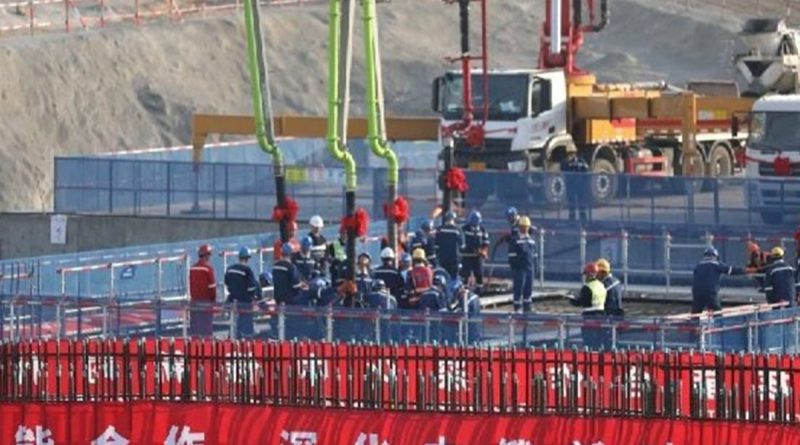 Çin'de bulunan Xudapu NGS’nin 4’ncü ünitesinin temeli atıldı