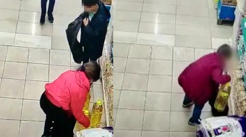 Çocuklardan akıl almaz yağ hırsızlığı