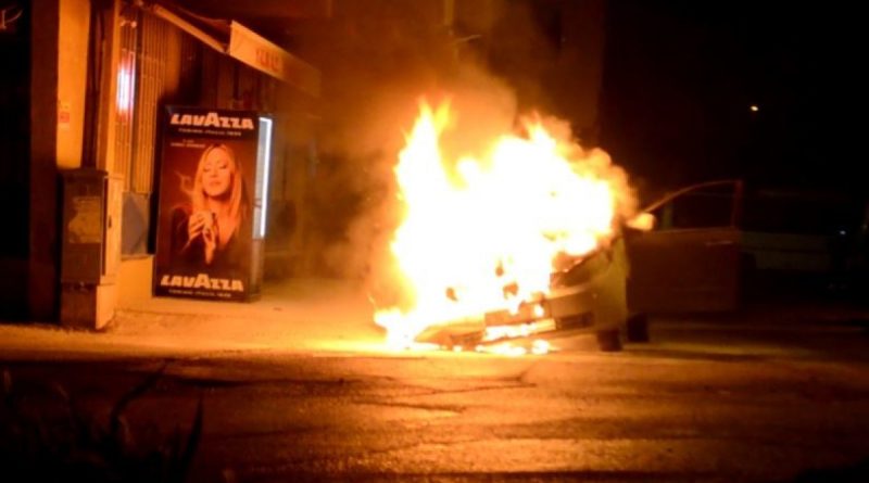 Çorlu’da korku dolu dakikalar: LPG’li otomobil alev topuna döndü