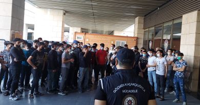 Denizli’de düzensiz 85 göçmen yakalandı