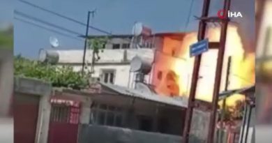 Depodaki tüpler bomba gibi patladı
