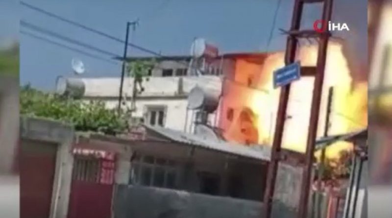 Depodaki tüpler bomba gibi patladı