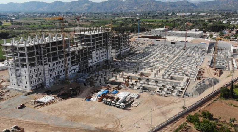 Dev sağlık kompleksinin yüzde 39’u tamamlandı