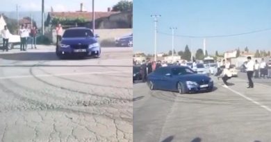 Düğün konvoyunda dirft atan sürücülere 36 bin 500 lira ceza