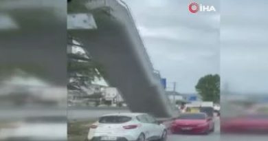 E-5’teki düğün konvoyunda havaya ateş açan magandalar kamerada