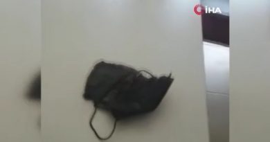 Ehliyet sınavında maskeli kopya taktiği