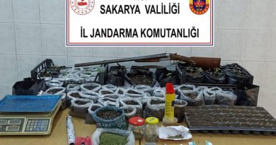 Ev değil, uyuşturucu imalathanesi