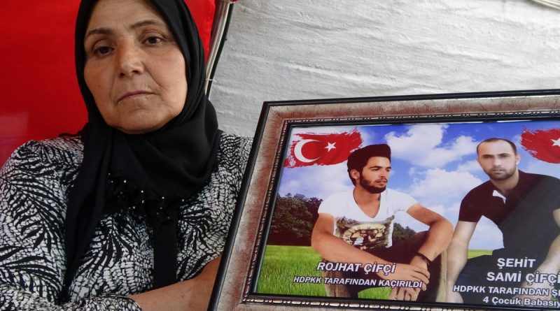 Evlat nöbetindeki anneden HDP’lilere çağrı: 'Orayı tercih ediyorlarsa kendi çocuklarını göndersinler'