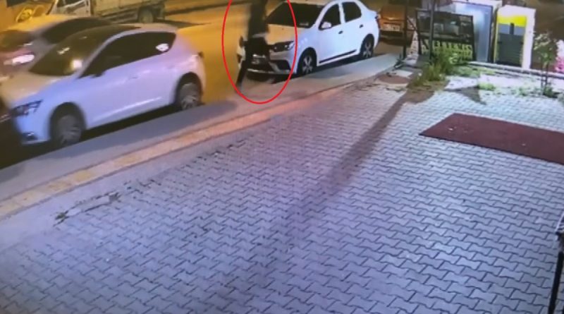 Freni boşalan kamyon 9 aracı biçti, o anlar kameraya yansıdı