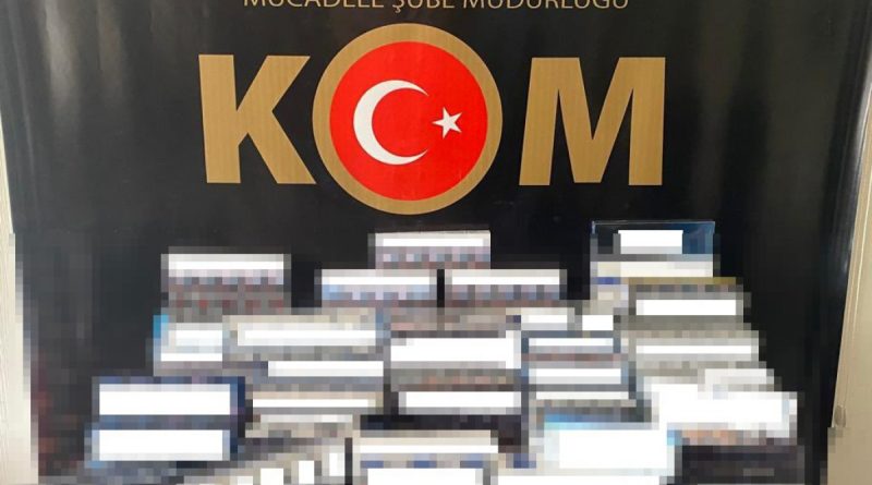 Gaziantep'te 5 bin 340 paket kaçak sigara ele geçirildi