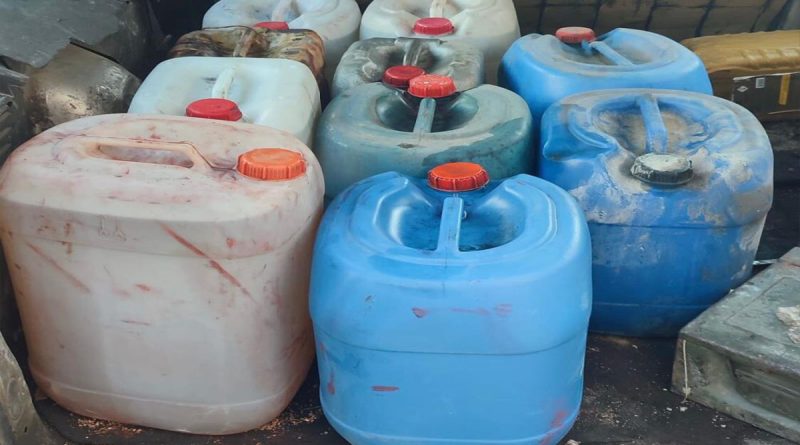Hatay’da 280 litre kaçak akaryakıt ele geçirildi