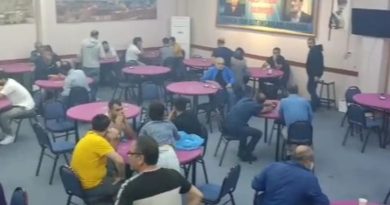 İçerisinde ‘Kolpaçino’ kumarhanesin de olduğu çok sayıda adrese baskın yapıldı