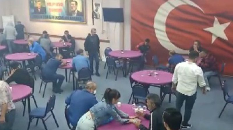 İçerisinde ‘Kolpaçino’ kumarhanesinin de olduğu çok sayıda adrese baskın yapıldı