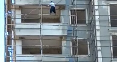 İnşaatta tehlikeli çalışma