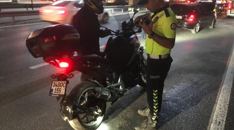 İstanbul’da abartı egzoz denetimi