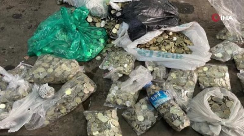 İstanbul’da tedavüldeki bozuk paraları hurdacıya satan şahıslara baskın: 2 gözaltı