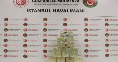 İstanbul Havalimanı'nda uyuşturucu operasyonu