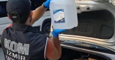 İzmir'de sahte etil alkol ve içki kaçakçılarına operasyon
