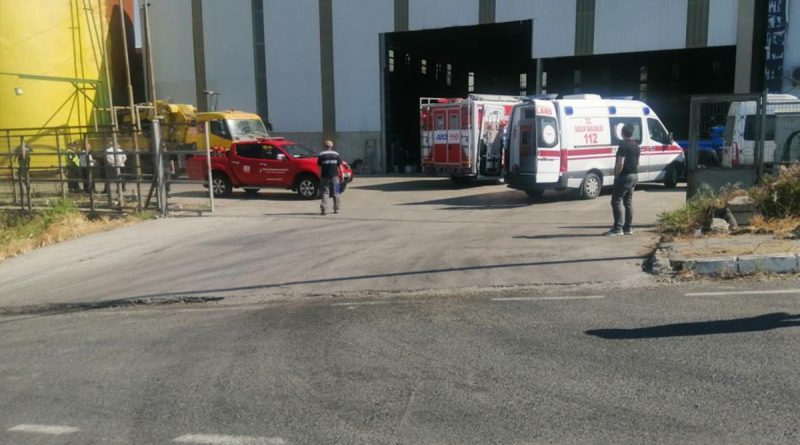İzmir'de yağ fabrikasında korkunç ölüm