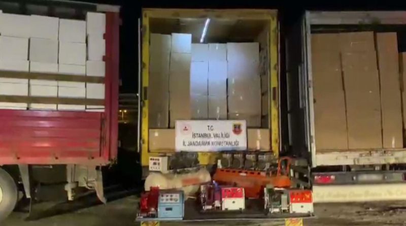 Jandarma’dan kaçak sigara operasyonu