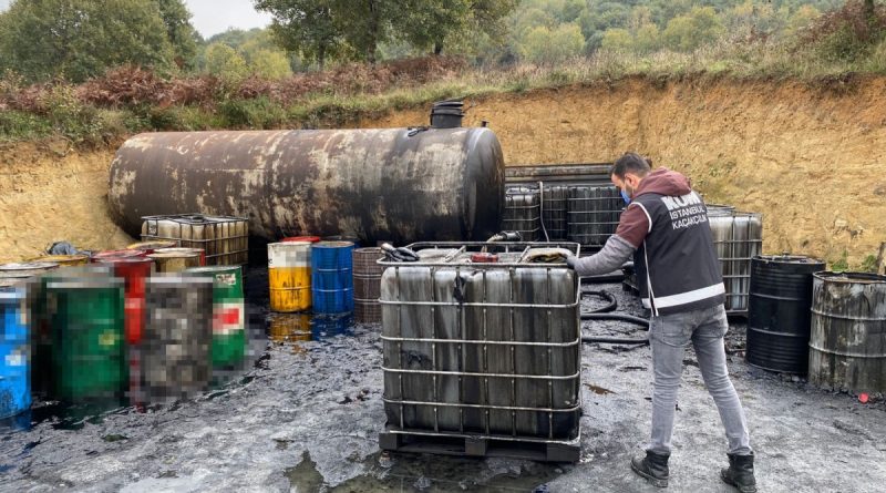 Kaçak akaryakıt operasyonu: 108 bin litre karışımlı akaryakıt ele geçirildi