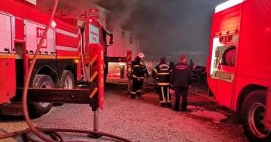 Kahramanmaraş'ta fabrika yangını