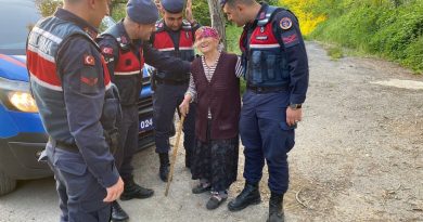 Kayıp kadın ormanda bulundu