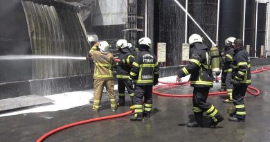 Kırıkkale OSB'de sıcak dakikalar, fabrikada yağ kazanı patladı