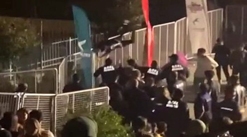 Kırlangıç Gençlik Festivalinde ortalık savaş alanına döndü