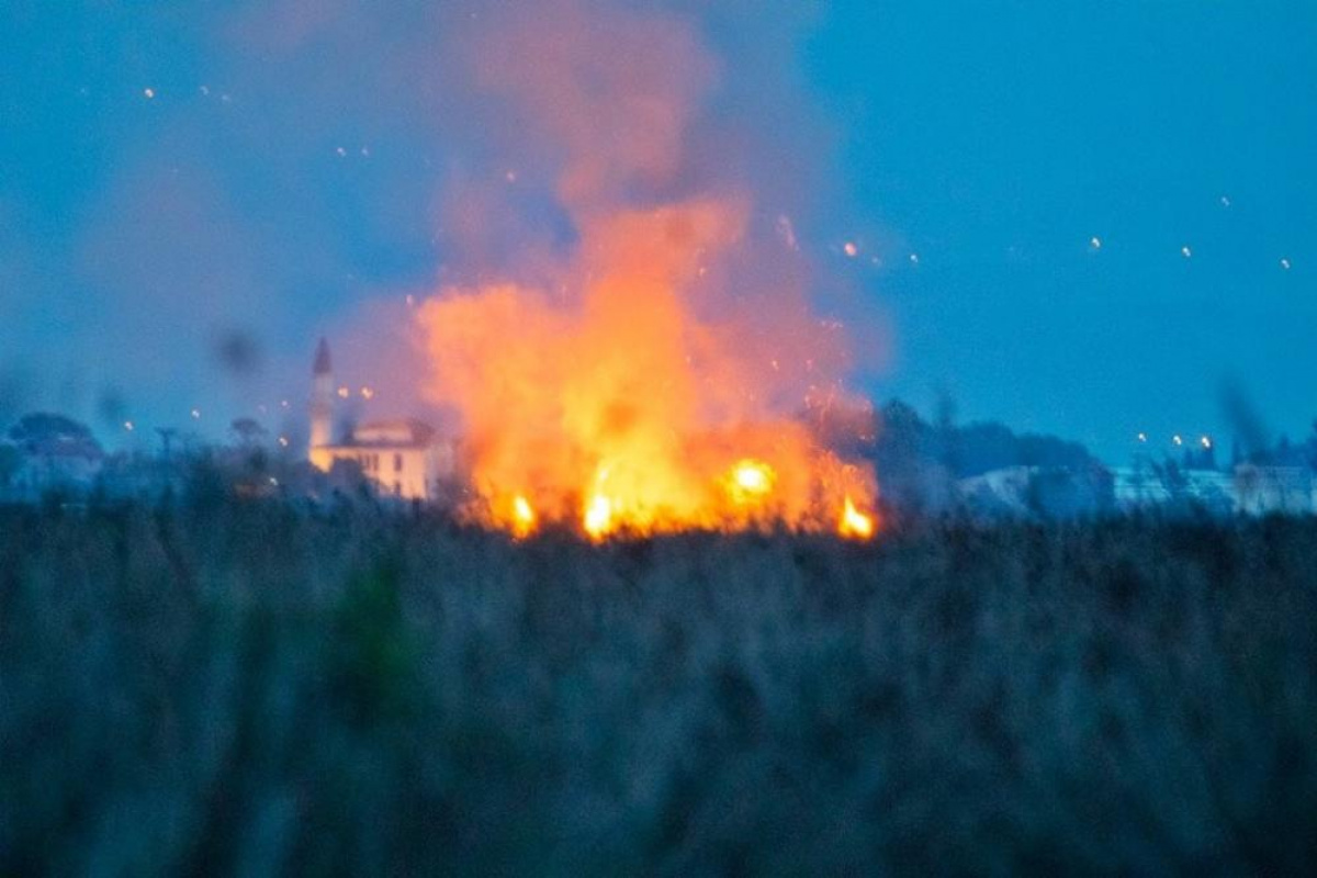 Kızılırmak Deltası'nda çıkan yangın büyümeden söndürüldü
