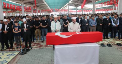 Konyalı şehit Hasan Çatal son yolculuğuna uğurlandı