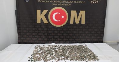 Kütahya'da 2 bin 880 adet sikke ve 68 adet tarihi obje ele geçirildi