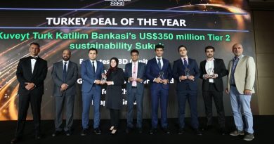 Kuveyt Türk’ün sürdürülebilir sukuk ihracına IFN’den ‘Yılın İşlemi’ ödülü