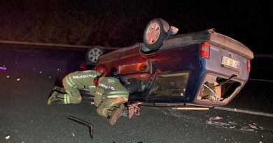 Kuzey Marmara Otoyolu’nda takla atan otomobil metrelerce sürüklendi: 2 yaralı