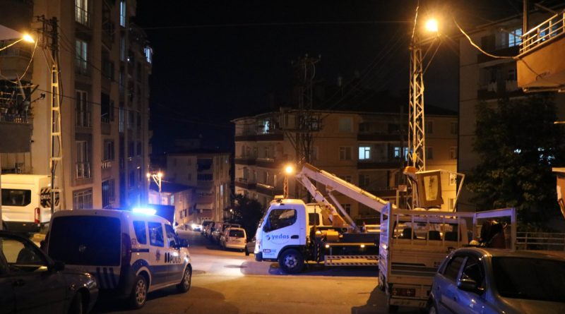 Mahallede 'doğalgaz' paniği