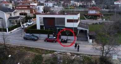 Mahallenin tek potasını saniyeler içinde parçalayıp böyle çaldı