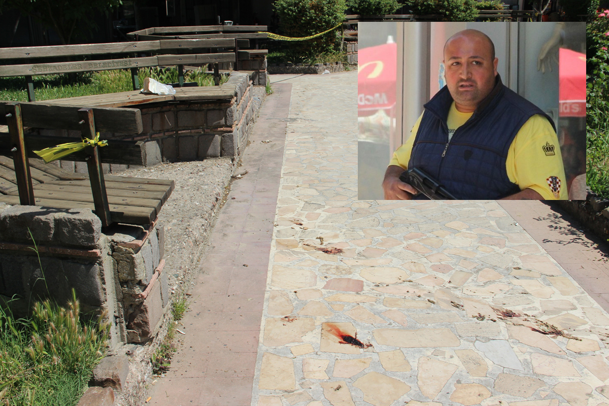 Manisa'da cami bahçesinde cinayet