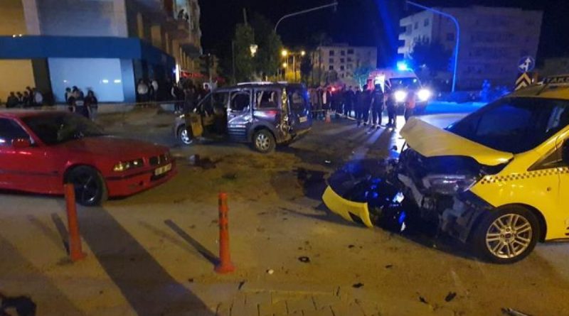 Mersin’de trafik kazası: 1 ölü, 3 yaralı