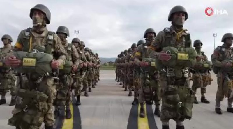 MSB nefes kesen tatbikatın görüntülerini paylaştı