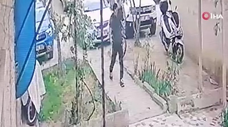 Mutfak tüplerine dadanan hırsız polisten kaçamadı