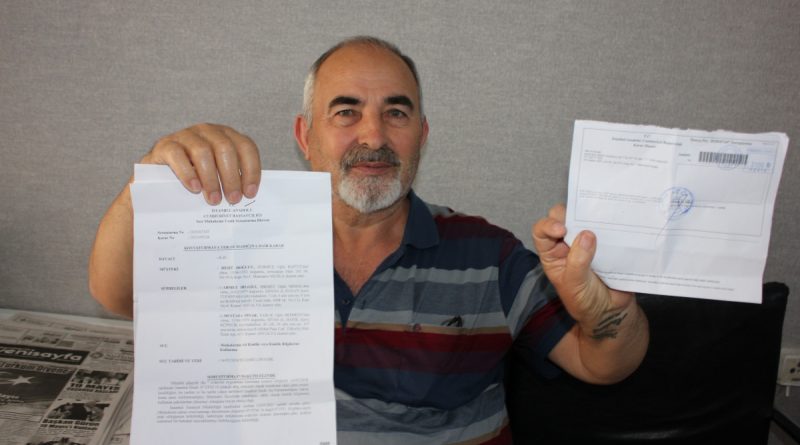 Ne İstanbul’a gitti ne de otobüs kullandı ama ceza yedi