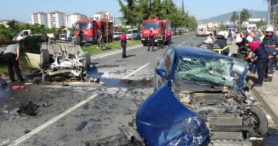 Ordu'da feci zincirleme kaza: 2’si ağır 6 yaralı