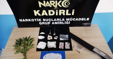 Osmaniye'de uyuşturucu operasyonuna 4 tutuklama