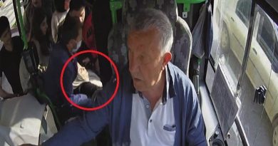 Otobüs şoförü hayat kurtardı, o anlar kameraya böyle yansıdı