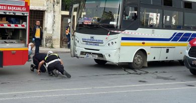 Otobüsün altında kalan kadın hayatını kaybetti