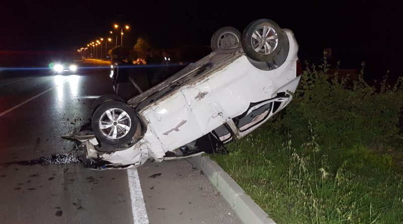 Otomobil takla attı: 3’ü ağır 4 yaralı