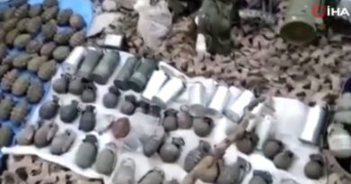 Pençe Kilit Operasyon bölgesinde 120 metre uzunluğunda mühimmat dolu mağara bulundu