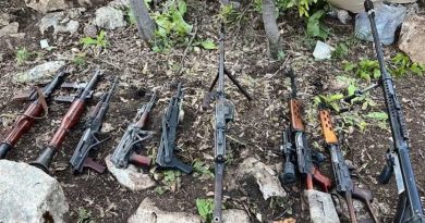 Pençe-Kilit Operasyonu’nda PKK’ya ait çok sayıda silah ve mühimmat ele geçirildi