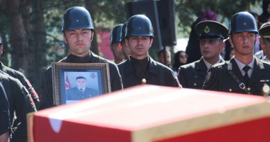 Pençe-Kilit Operasyonu şehidi Onur Doğan son yolculuğuna uğurlandı